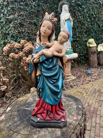 Mooi Mariabeeld ❤️ Maria met Kindje beschikbaar voor biedingen