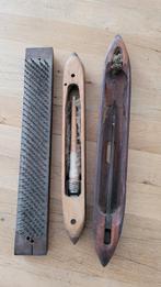 Vintage Weefgetouw Gereedschap Set, Ophalen