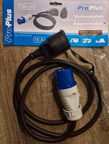 ProPlus CEE naar schuko verloopkabel  stekker veiligheidsbox beschikbaar voor biedingen