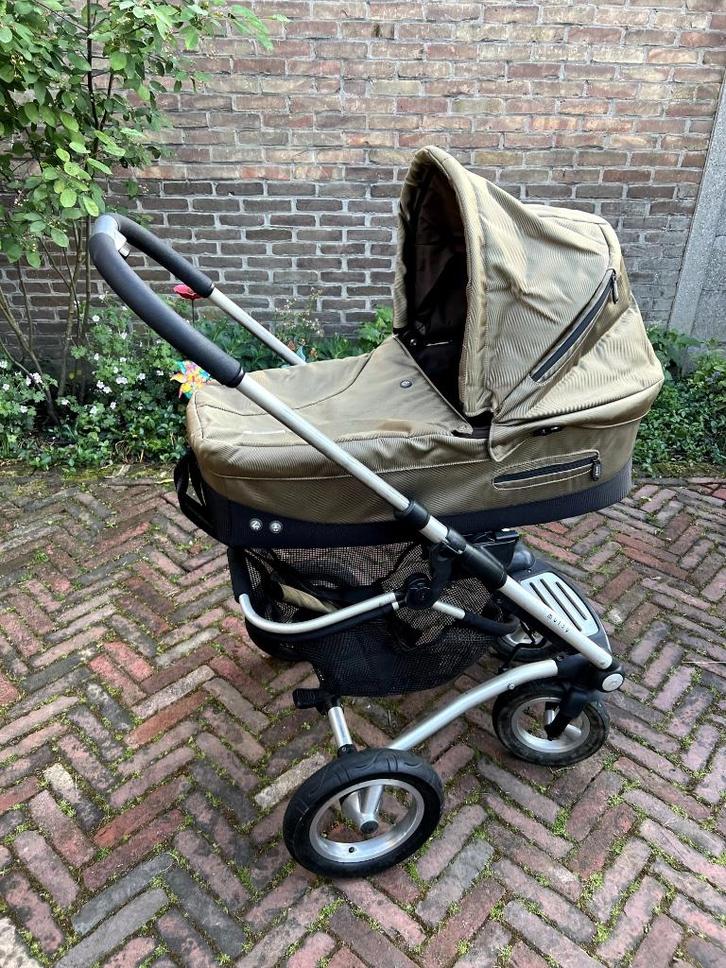 kinderwagen / combiwagen Mutsy, Kinderen en Baby's, Kinderwagens en Combinaties, Gebruikt, Combiwagen, Mutsy, Luchtbanden, Met reiswieg