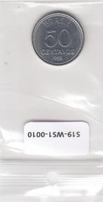 S19-WS1-0010-M04 Brazil 50 centavos UNC 1988 KM604, Verzenden, Zuid-Amerika