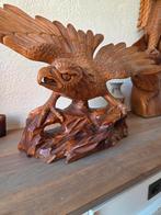 Houten Adelaar Sculptuur, Ophalen of Verzenden