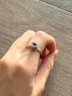 Pandora Vintage zilveren ring met goud, Sieraden, Tassen en Uiterlijk, Ringen, Ophalen of Verzenden, Zo goed als nieuw, Goud, Dame