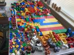 Lego Duplo groot lot,beestjes,blok,auto’s,popjes,wagon,motor, Ophalen of Verzenden, Gebruikt, Duplo