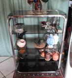 Vintage Buisframe Rek Chroom Rookglas, Ophalen