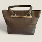 Chanel chocolate bar caviar tote bruin, Ophalen of Verzenden, Gebruikt, Bruin, Handtas