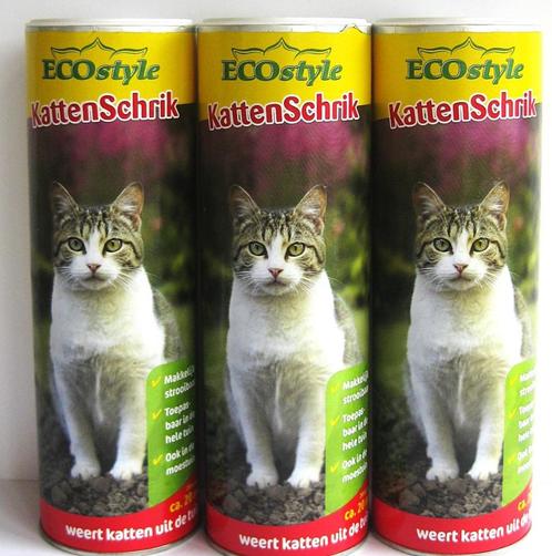 Kattenschrik Strooibus  Ecostyle 400gr (3 voor €8 ) Nieuw, Tuin en Terras, Aarde en Mest, Verzenden