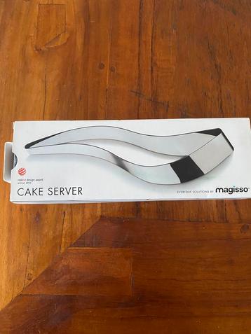 Nieuwe Magisso Cake Server RVS beschikbaar voor biedingen