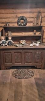 Antieke eiken dekenkist 161x79x80 hoog, Huis en Inrichting, Woonaccessoires | Kisten, Ophalen, Gebruikt