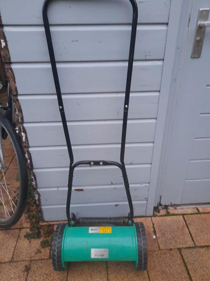Handgrasmaaier - Klassiek en Duurzaam!, Tuin en Terras, Grasmaaiers, Gebruikt, Handgrasmaaier, 30 t/m 39 cm, Kooimesmaaier, Ophalen of Verzenden