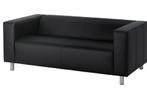 Bank Klippan zwart, Huis en Inrichting, Ophalen, 150 tot 200 cm, Tweepersoons, 75 tot 100 cm