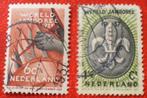 NL - 2x Wereld Jamboree 1937, Postzegels en Munten, Postzegels | Nederland, Verzenden, T/m 1940, Gestempeld