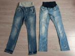 Mamalicious 2x Stoere Blauwe Positiejeans Maat XS/S, Kleding | Dames, Positiekleding, Blauw, Ophalen of Verzenden, Maat 34 (XS) of kleiner