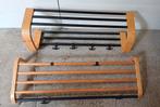Vintage scandinavische kapstokken beuken en grenen jaren 80, Wandkapstok, Ophalen of Verzenden, Zo goed als nieuw, Minder dan 100 cm