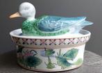 Vintage Chinese  porseleinen eenden terrine schaal, Antiek en Kunst, Antiek | Porselein, Ophalen of Verzenden