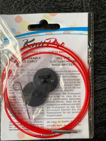 Knitpro verwisselbare kabel voor breipunten- 100 cm beschikbaar voor biedingen