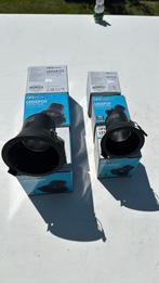 Spotjes mat zwart. 2sets van drie stuks., Kunststof, Nieuw, Ophalen of Verzenden, Led