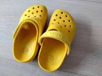 Leuke gele Crocs maat 8-9, Crocs, Jongetje of Meisje, Ophalen of Verzenden, Gebruikt