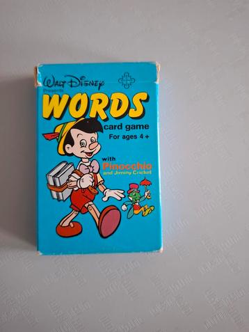 Disney Woordenspel Kaartspel - Vintage! beschikbaar voor biedingen