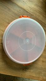 Vintage hapjesschaal oranje Tupperware, Huis en Inrichting, Keuken | Tupperware, Ophalen, Zo goed als nieuw, Oranje, Overige typen