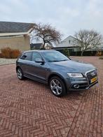 Audi Q5 2.0 Tfsi 2x S line Quattro 165KW Tiptr 2014, Auto's, 1730 kg, Zwart, 4 cilinders, Leder en Stof