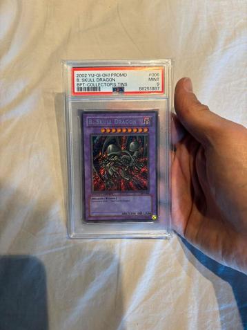 Yugioh PSA 9 BPT 006 black skull dragon beschikbaar voor biedingen