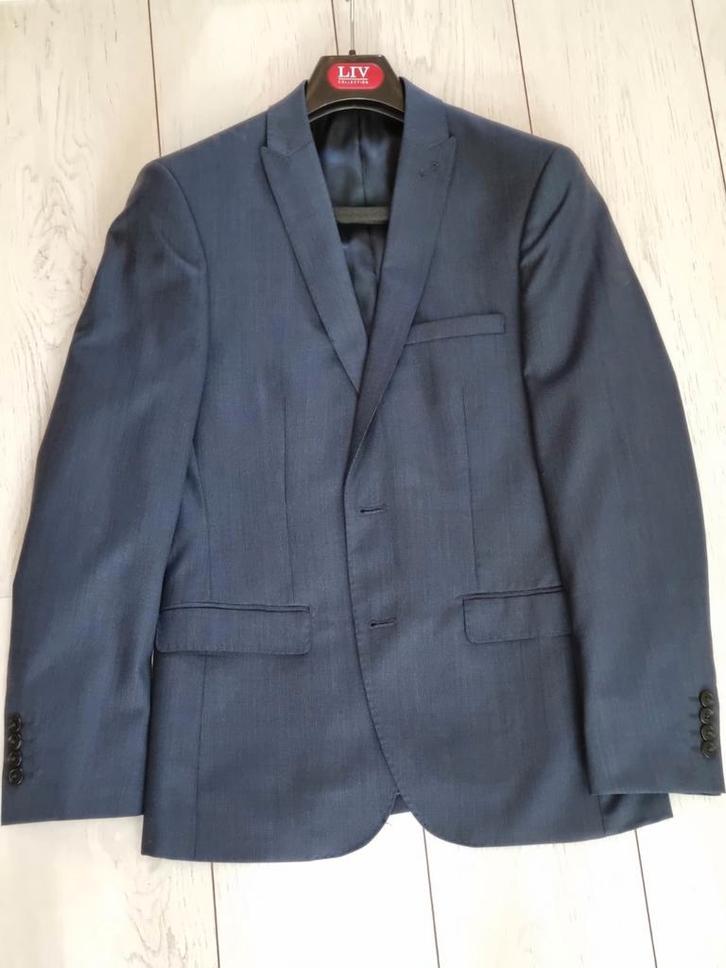 Nieuw colbert 48, Kleding | Heren, Kostuums en Colberts, Zo goed als nieuw, Maat 48/50 (M), Blauw, Ophalen of Verzenden