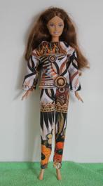 Barbie kleertjes / kleding 68: tricot pyjama of huispak, Kinderen en Baby's, Speelgoed | Poppen, Ophalen of Verzenden, Nieuw, Barbie