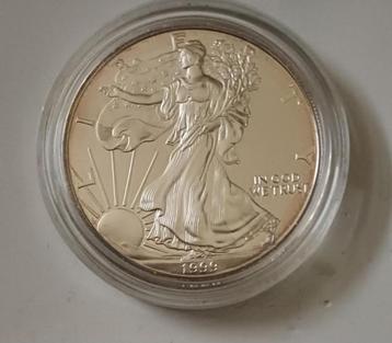 Zilveren american Eagle 1 oz 1999 beschikbaar voor biedingen