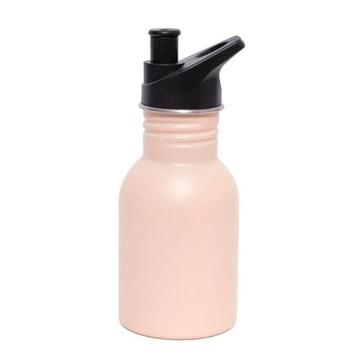 Drinkfles Fles Drinkbeker RVS Effen Roze Petit Monkey beschikbaar voor biedingen