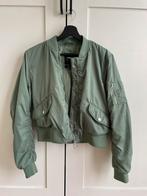 Groen bomber jasje, Kleding | Dames, Ophalen of Verzenden, Zo goed als nieuw, Groen