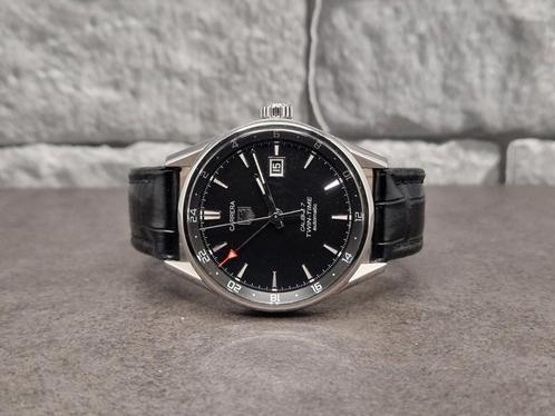 Tag Heuer Carrera Calibre 7 twin time, 41mm. Watch only, Sieraden, Tassen en Uiterlijk, Horloges | Heren, Zo goed als nieuw, Polshorloge