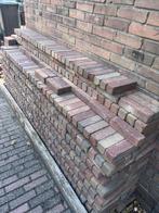 Gebakken waalformaat bont 10 m2, Tuin en Terras, Tegels en Klinkers, Ophalen, Overige materialen, Gebruikt, Klinkers