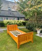 Sale! €99,- VINTAGE KAJUITBED uit de EIGHTIES. 90x200cm, Ophalen, 85 tot 100 cm, Zo goed als nieuw, Lattenbodem