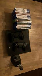 PlayStation 4 met 2 controllers oplaadstation en spellen, Spelcomputers en Games, Spelcomputers | Sony PlayStation 4, Gebruikt