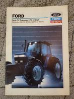 Tractor folder Ford serie 70 tractoren, Ophalen of Verzenden, Zo goed als nieuw