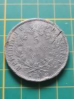 Franse 5 Francs 1875, Postzegels en Munten, Munten | Europa | Niet-Euromunten, Ophalen of Verzenden, Frankrijk, Losse munt, Zilver