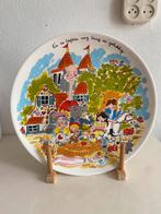 Groot taartplateau / schaal Blond Efteling - sprookjesbos, Huis en Inrichting, Keuken | Servies, Ophalen, Blond Amsterdam, Aardewerk
