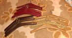 Set van 12 vintage skai kledinghangers, Ophalen of Verzenden, Zo goed als nieuw