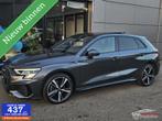 Audi A3 Sportback 40 TFSI e Edition 3x S-line Panorama/HUD/M, Zwart, 4 cilinders, Leder, Hybride Elektrisch/Benzine