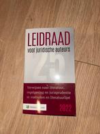 Leidraad voor juridische auteurs, Boeken, Ophalen of Verzenden, Alpha, Zo goed als nieuw, HBO