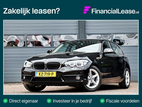 BMW 1-serie 118i Sport AUTOMAAT/LED/GROOT SCHERM/SPORT STOEL, Auto's, BMW, Bedrijf, Lease, Financial lease, 1-Serie, ABS, Airbags