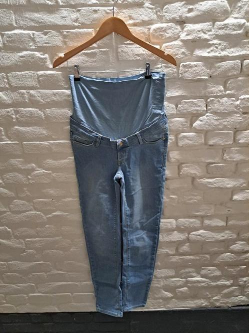 Zwangerschaps spijkerbroek maat 34, Kleding | Dames, Positiekleding, Zo goed als nieuw, Broek of Spijkerbroek, Maat 34 (XS) of kleiner