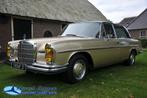 Mercedes-Benz S-klasse 300SEL, Auto's, Oldtimers, Achterwielaandrijving, Zwart, Bruin, 4 stoelen