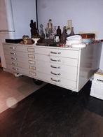Dossierkast, ladekast, metaal, 127x88x44, Ophalen, Gebruikt, Minder dan 100 cm, Metaal
