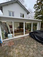 Serre 3500 x 5700 met elektrisch dakraam en zonnescherm, Tuin en Terras, Overkappingen, Ophalen, Gebruikt, Serre