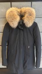 Woolrich Parka, Verzenden, Zo goed als nieuw, Maat 34 (XS) of kleiner, Zwart