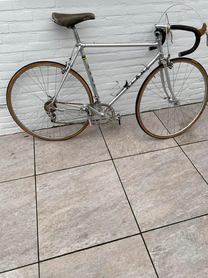 Vintage Alan alu Racefiets 1975  - Campagnolo record mt54cm, Fietsen en Brommers, Fietsen | Racefietsen, Gebruikt, Heren, Overige merken