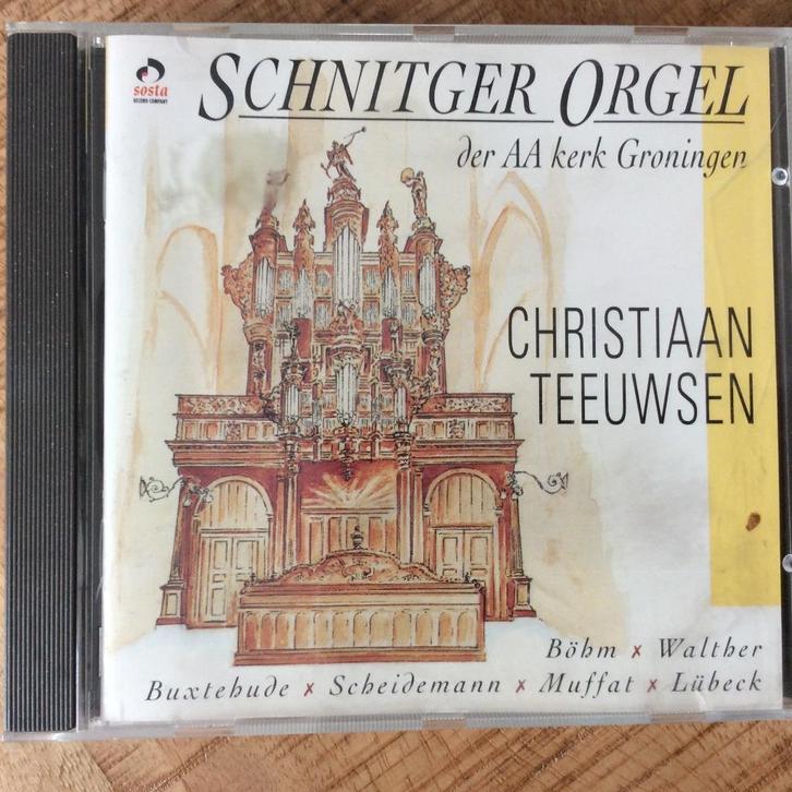 Orgel - Der Aa kerk, Groningen, Christian Teeuwsen., Cd's en Dvd's, Cd's | Klassiek, Zo goed als nieuw, Overige typen, Barok, Ophalen of Verzenden