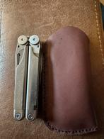 Nette vintage Leatherman wave 1 met lederen hoes, Caravans en Kamperen, Kampeergereedschap, Ophalen of Verzenden, Gebruikt